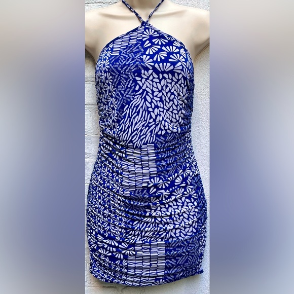 MISTY ROSE Halter Dress - Picture 1 of 3